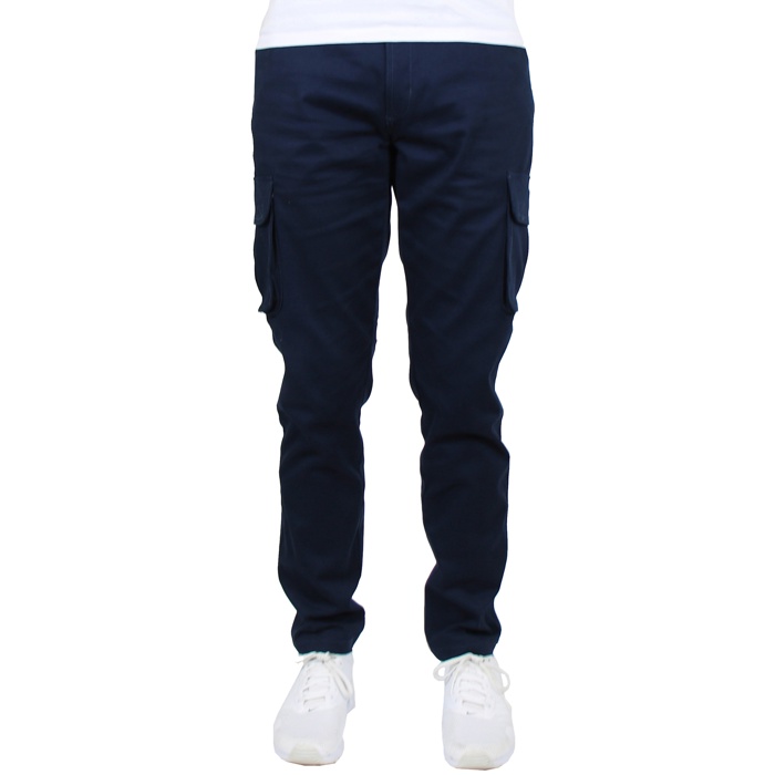 2-Pack Men's Flex-Stretch Cotton Cargo Pants, 31-Inch Inseam - Comfortable and Durable